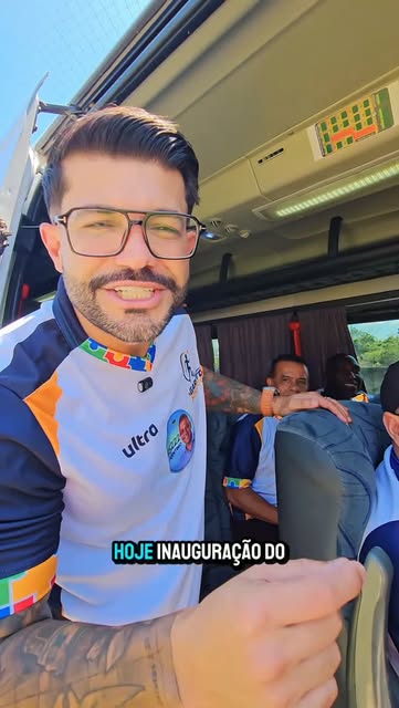 A caminho da inauguração